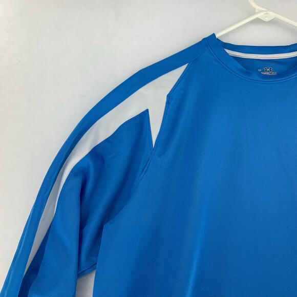 Under Armour Heatgear Long Sleeve Athletic Light Blue Top Size L - Picture 7 of 15